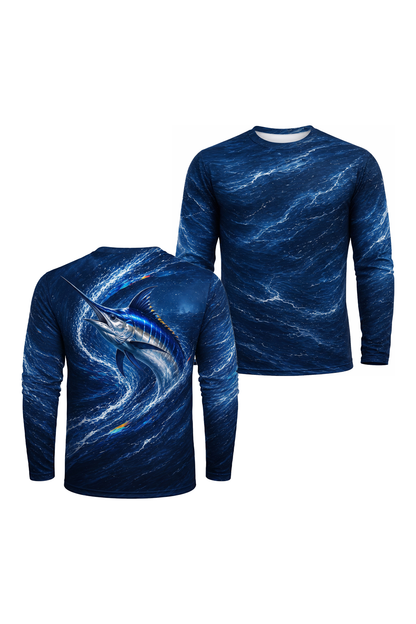Performance Fishing Long Sleeve - Bluewater Sail Strike - RS15 image 1