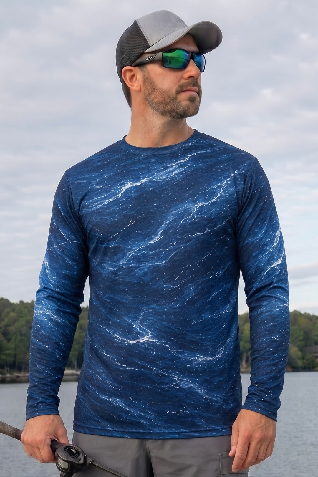 Performance Fishing Long Sleeve - Bluewater Sail Strike - RS15 image 3