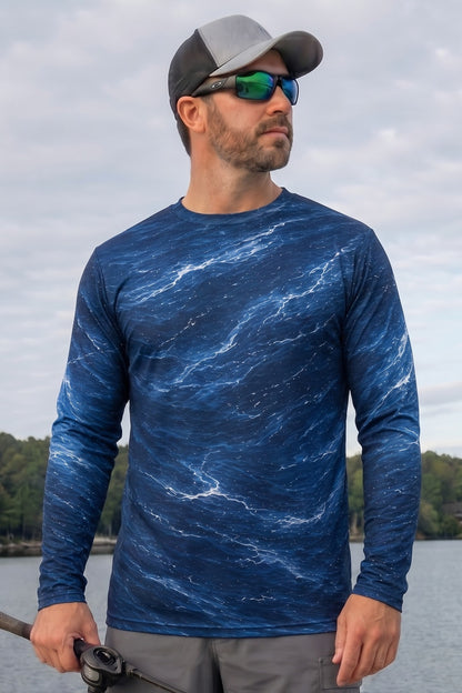 Performance Fishing Long Sleeve - Bluewater Sail Strike - RS15 image 3