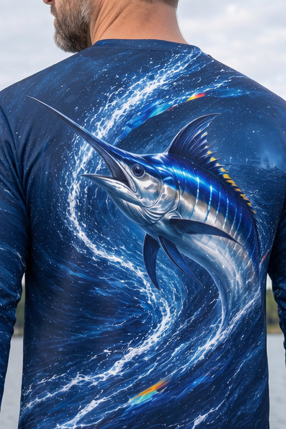 Performance Fishing Long Sleeve - Bluewater Sail Strike - RS15 image 4