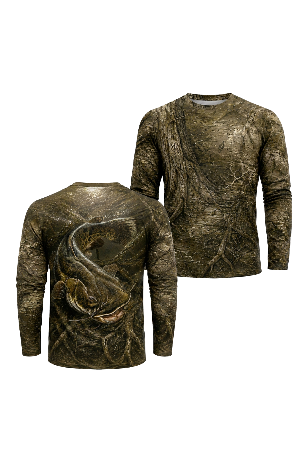 Performance Fishing Long Sleeve - Bottomland Catfish - TBT222 image 1