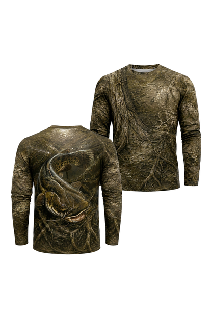 Performance Fishing Long Sleeve - Bottomland Catfish - TBT222 image 1