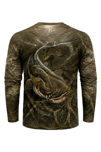 Performance Fishing Long Sleeve - Bottomland Catfish - TBT222 image 5