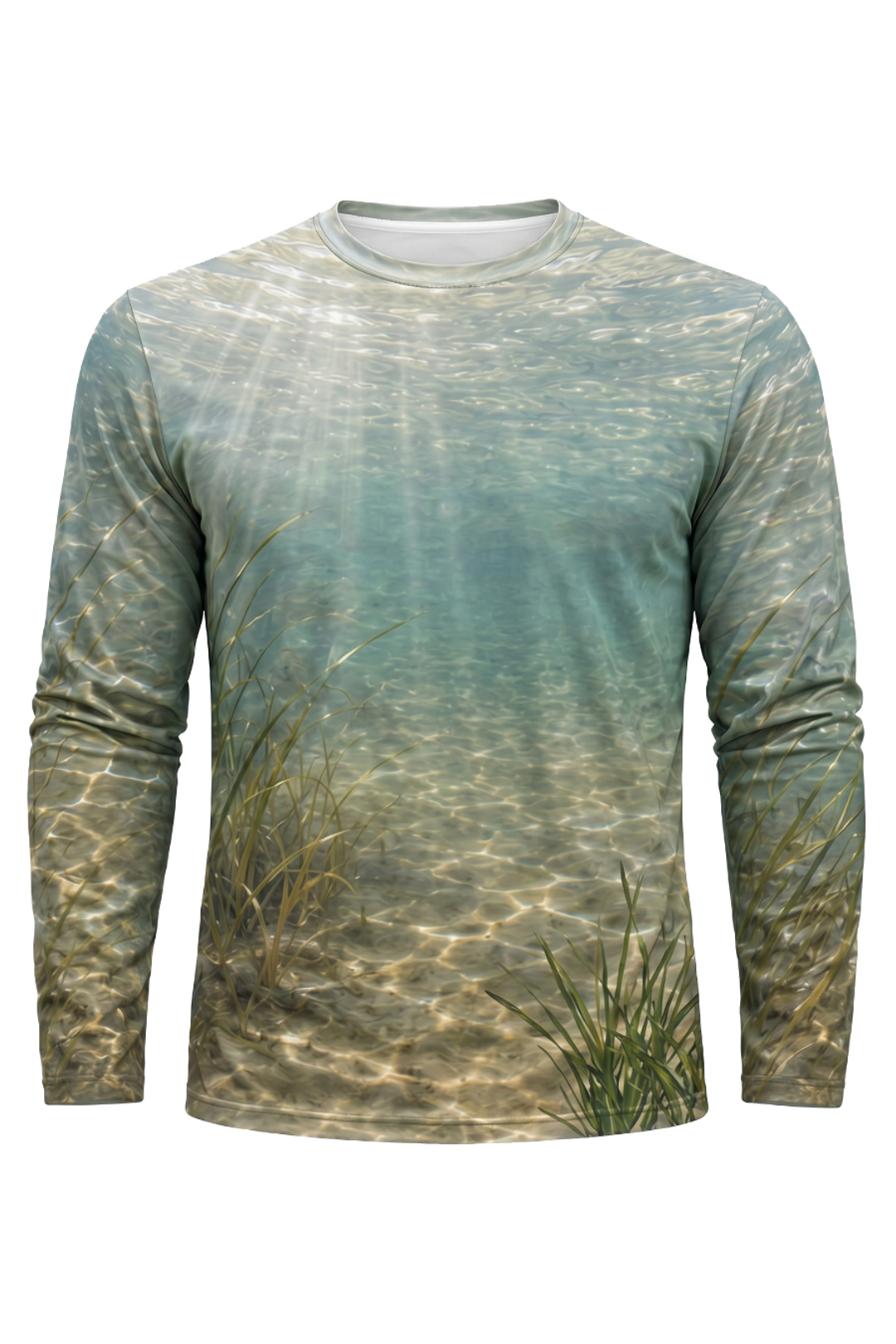 Performance Fishing Long Sleeve - Bronze Tide Redfish - AOF117 mockup opposite side