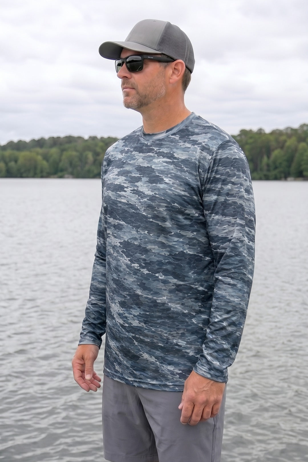 Performance Fishing Long Sleeve - Chop Water Striper - TBT212 image 3