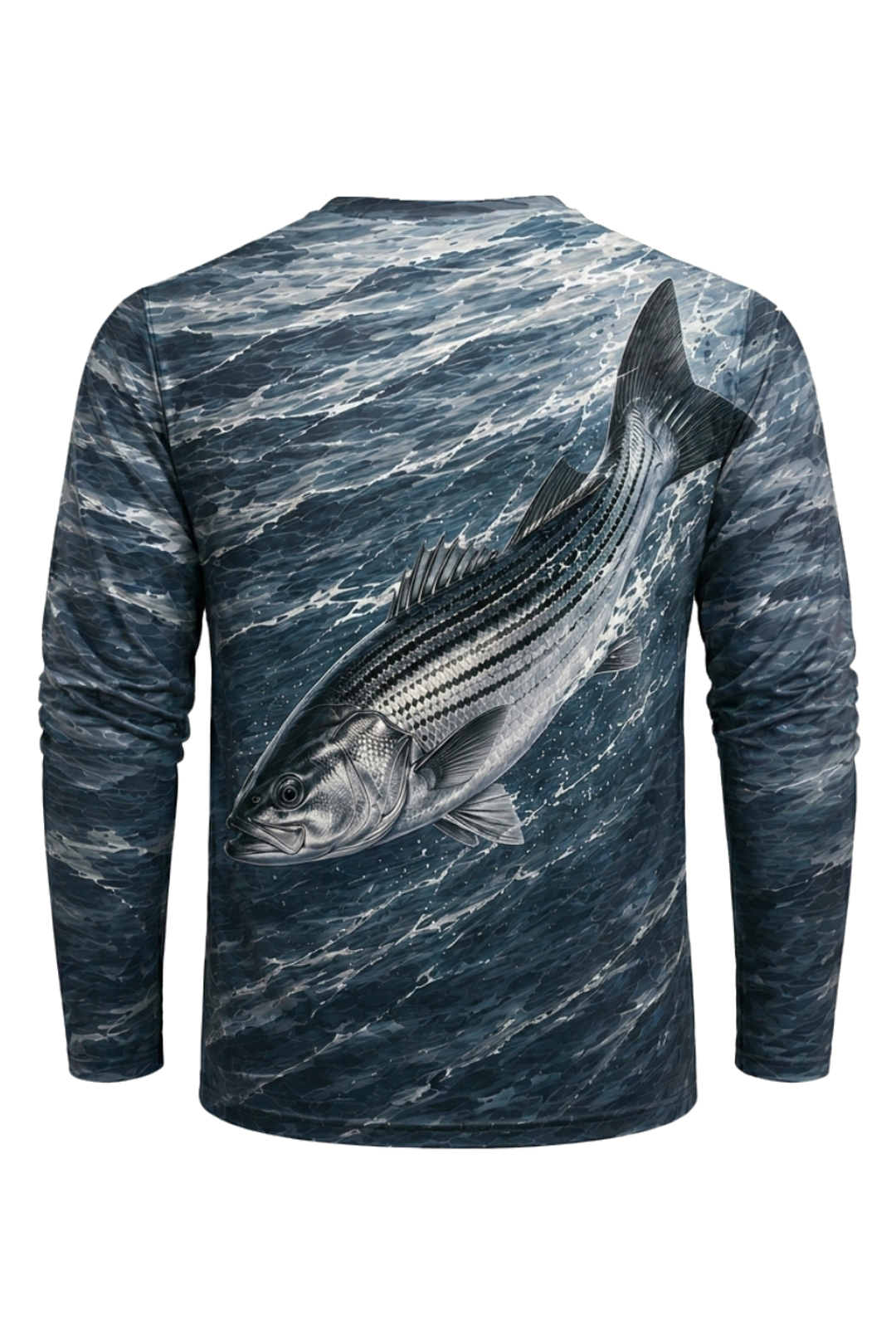 Performance Fishing Long Sleeve - Chop Water Striper - TBT212 image 5
