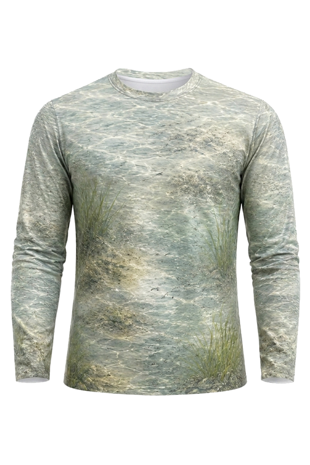 Performance Fishing Long Sleeve - Clearwater Speckled Trout Run - RT02 mockup opposite side