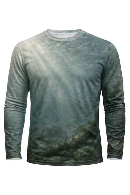 Performance Fishing Long Sleeve - Cold Creek Brook Trout - AOF68 mockup opposite side