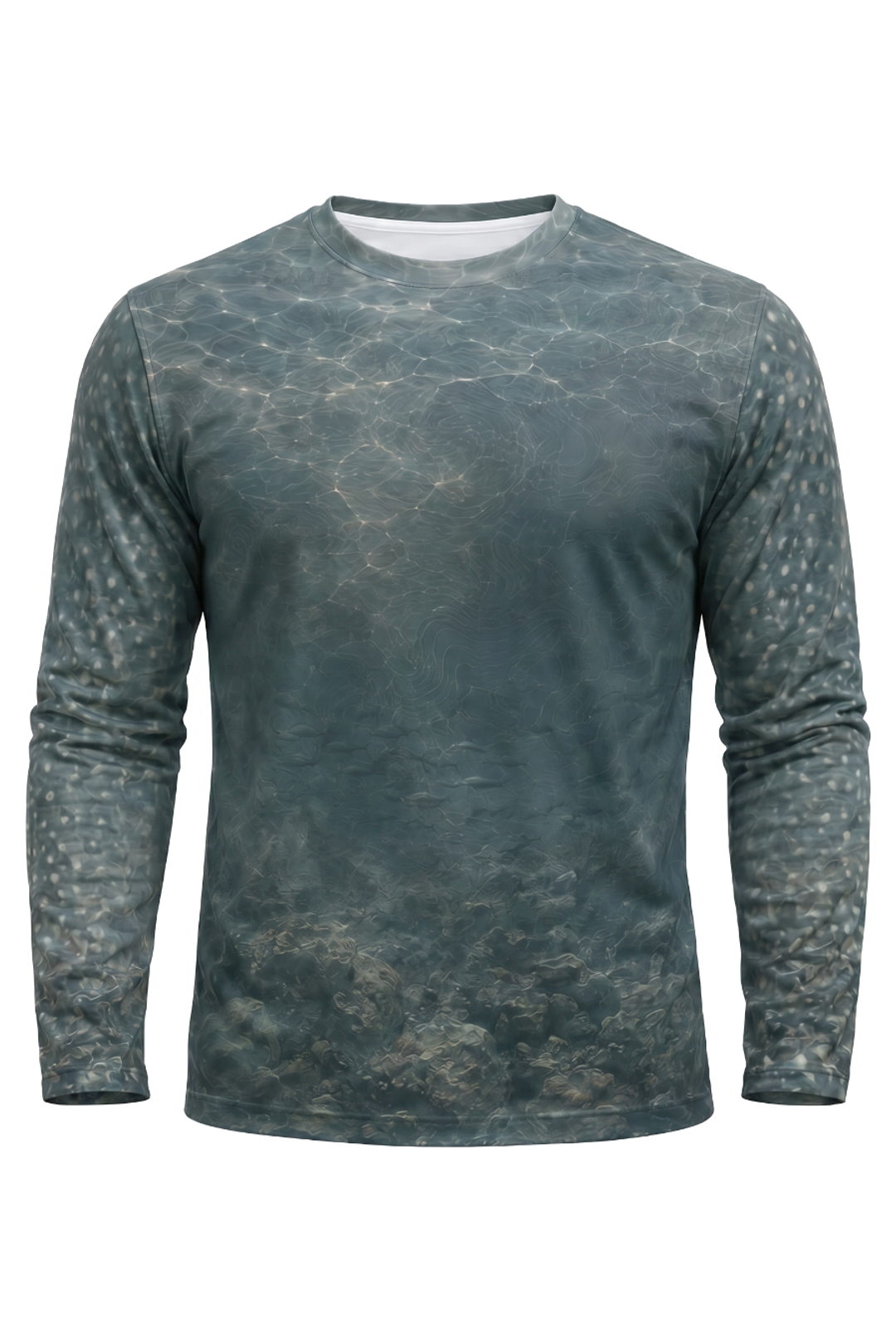 Performance Fishing Long Sleeve - Cold Reef Laker - AOF86 mockup opposite side