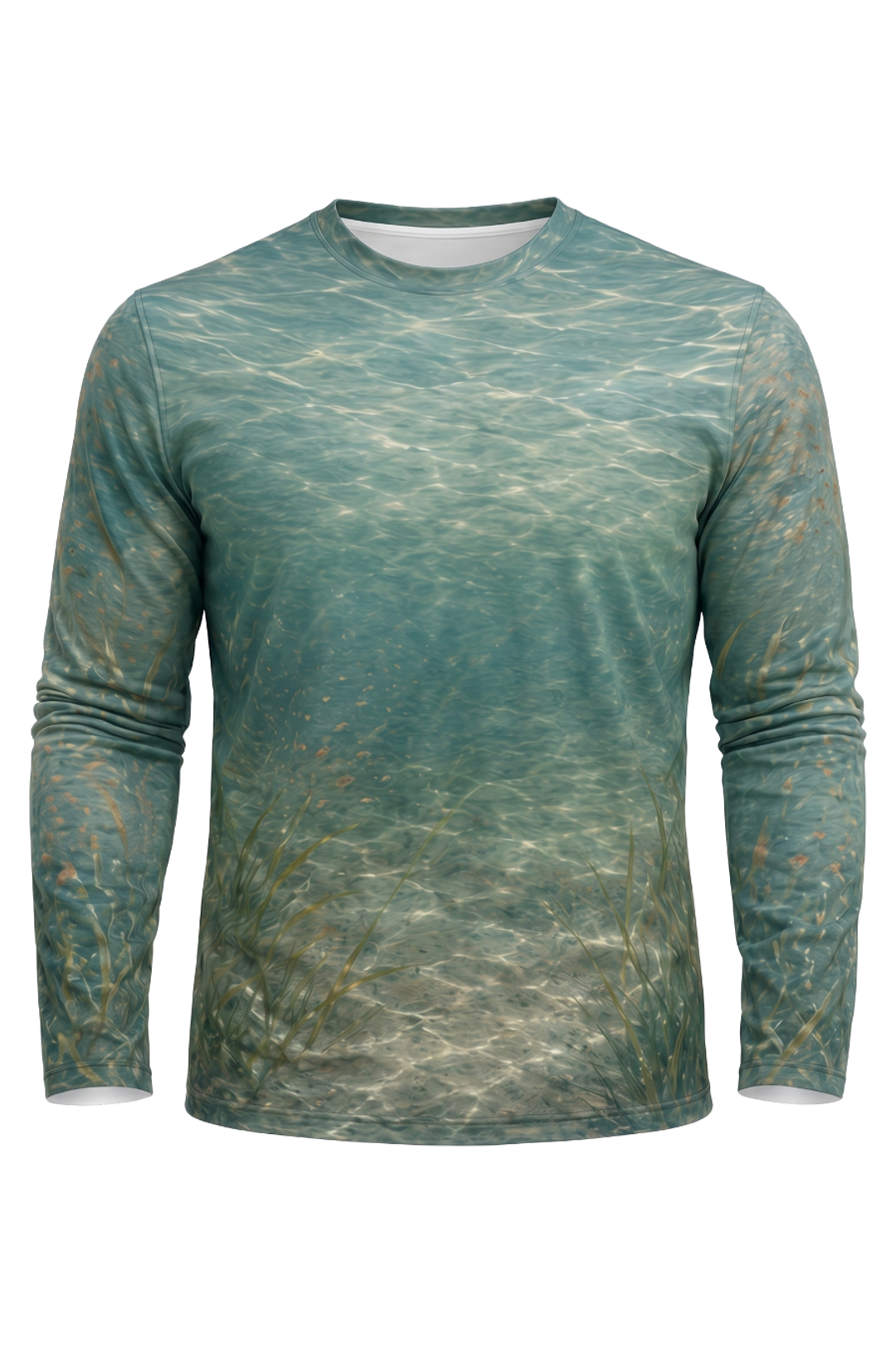 Performance Fishing Long Sleeve - Copper Redfish Flats - AOF124 image 6