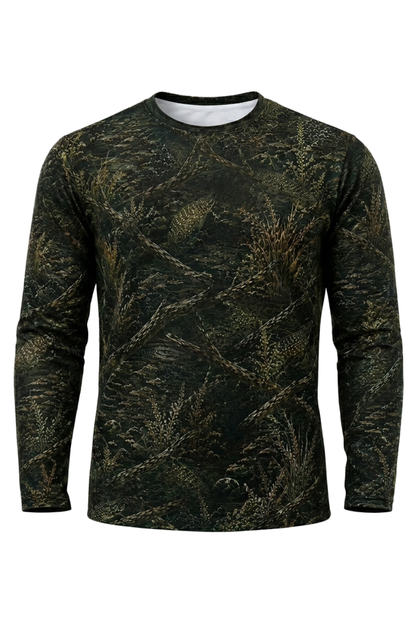 Performance Fishing Long Sleeve - Dark Weed Pike Ambush - RNP04 mockup opposite side
