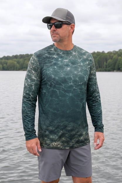 Performance Fishing Long Sleeve - Deep Cobble Striper - TBT206 image 3