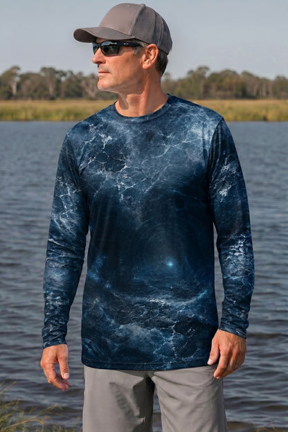 Performance Fishing Long Sleeve - Deep Ice Walleye - RW09 lifestyle opposite side