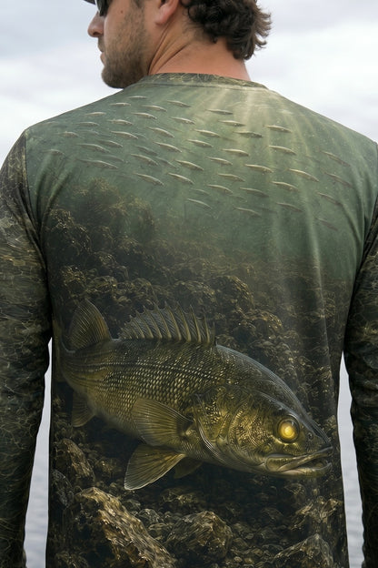 Performance Fishing Long Sleeve - Deep Rock Walleye - RW07 lifestyle artwork zoom