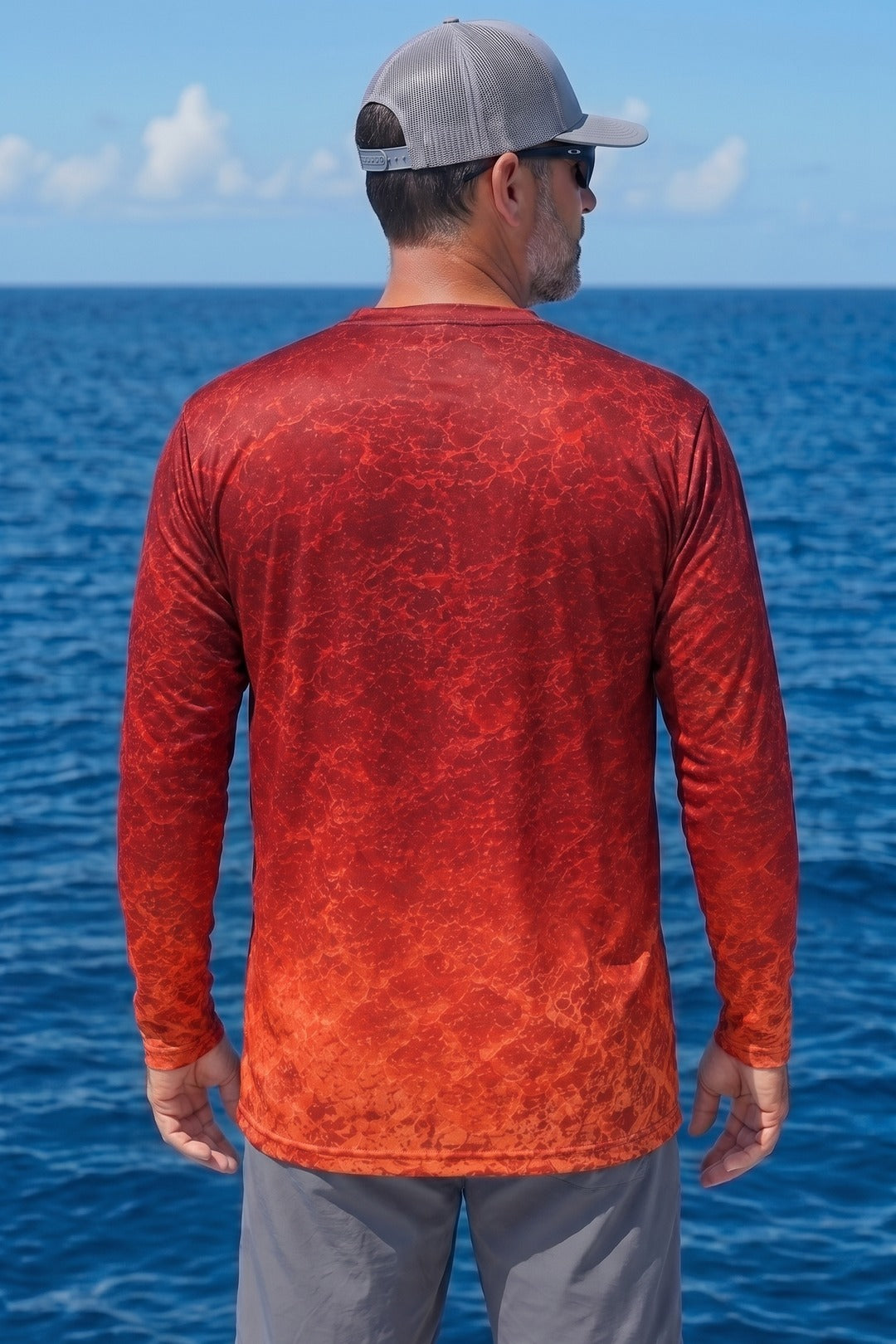 Performance Fishing Long Sleeve - Deepwater Rig Snapper - TBT232 image 3