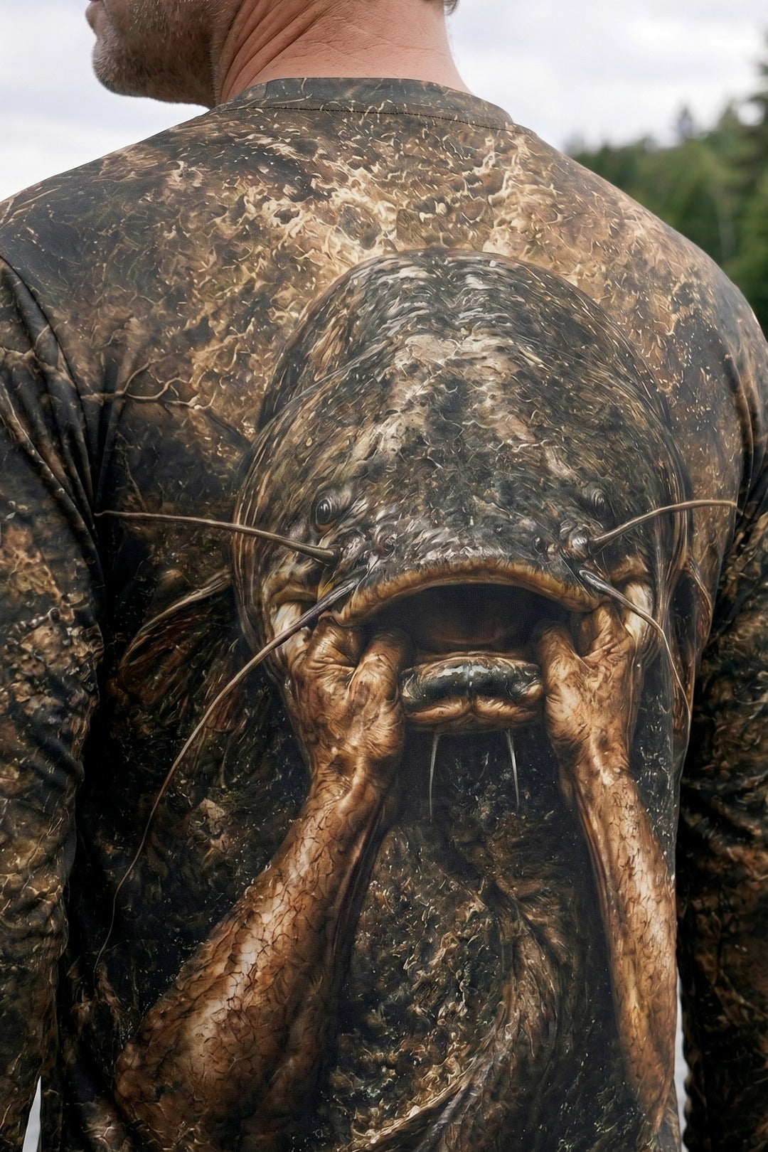 Performance Fishing Long Sleeve - Double Jaw Lift - RFC05 lifestyle artwork zoom