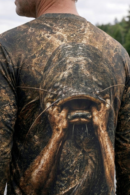 Performance Fishing Long Sleeve - Double Jaw Lift - RFC05 lifestyle artwork zoom