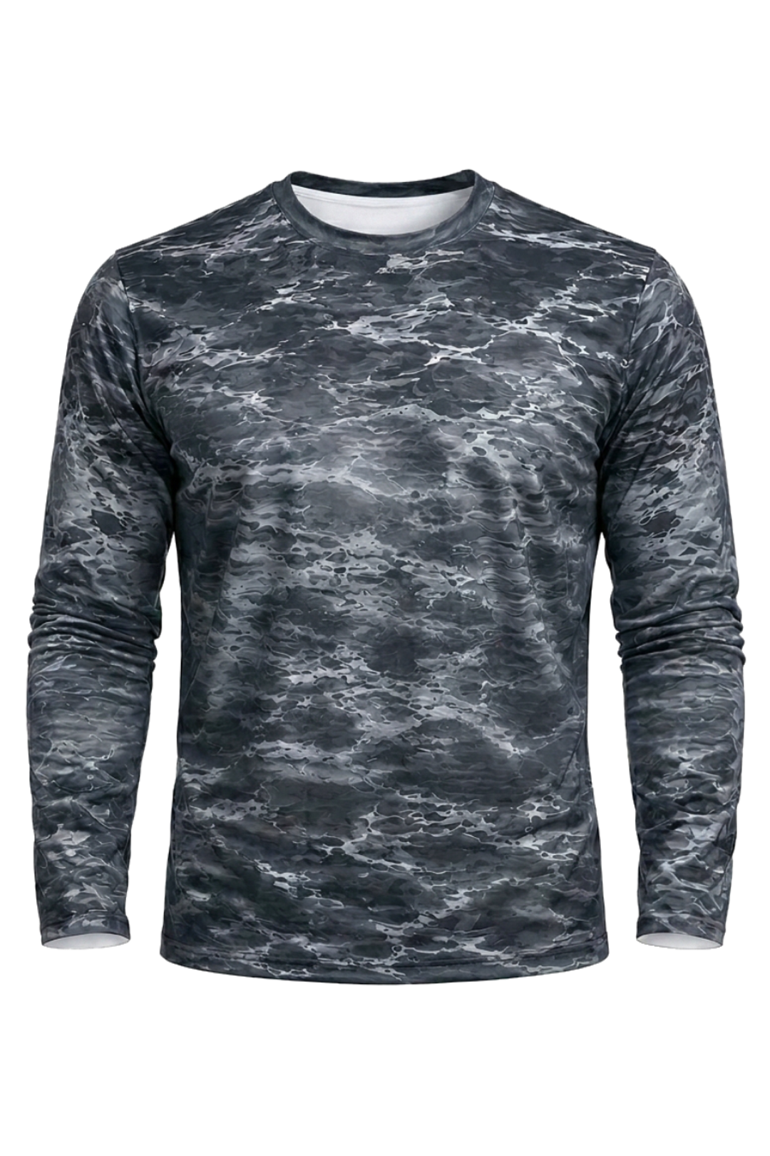 Performance Fishing Long Sleeve - Dusk Lake Salmon - TBT159 mockup opposite side