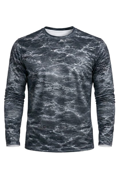 Performance Fishing Long Sleeve - Dusk Lake Salmon - TBT159 mockup opposite side