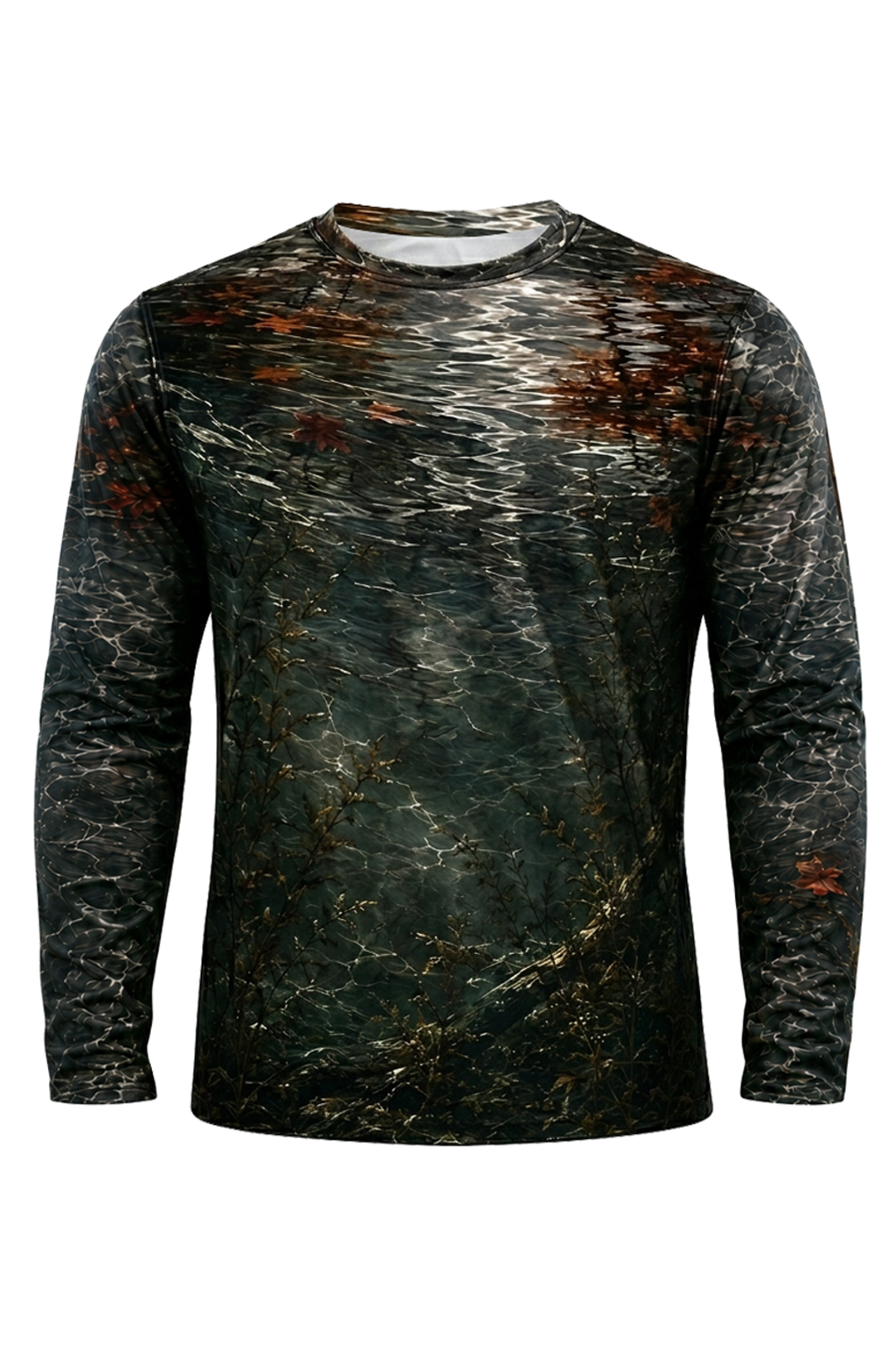 Performance Fishing Long Sleeve - Fall Figure Eight Musky - RM12 mockup opposite side