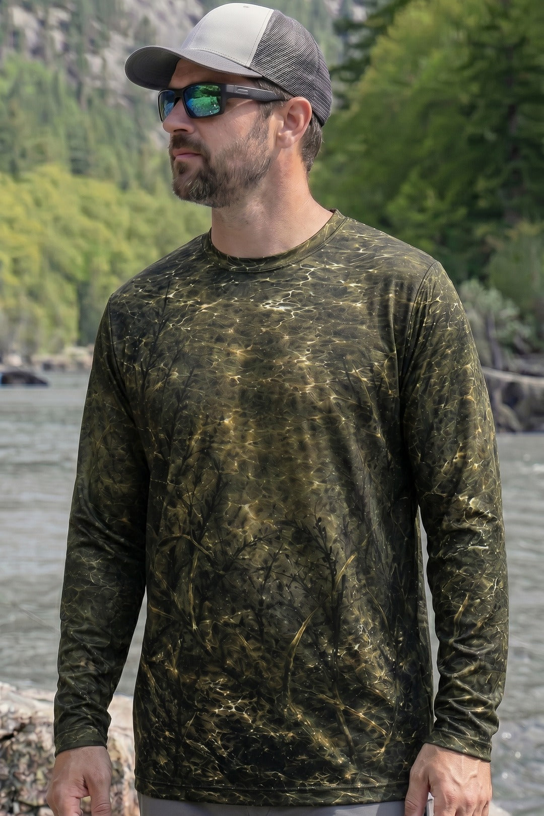 Performance Fishing Long Sleeve - Followed But Never Ate Musky - RM07 lifestyle opposite side