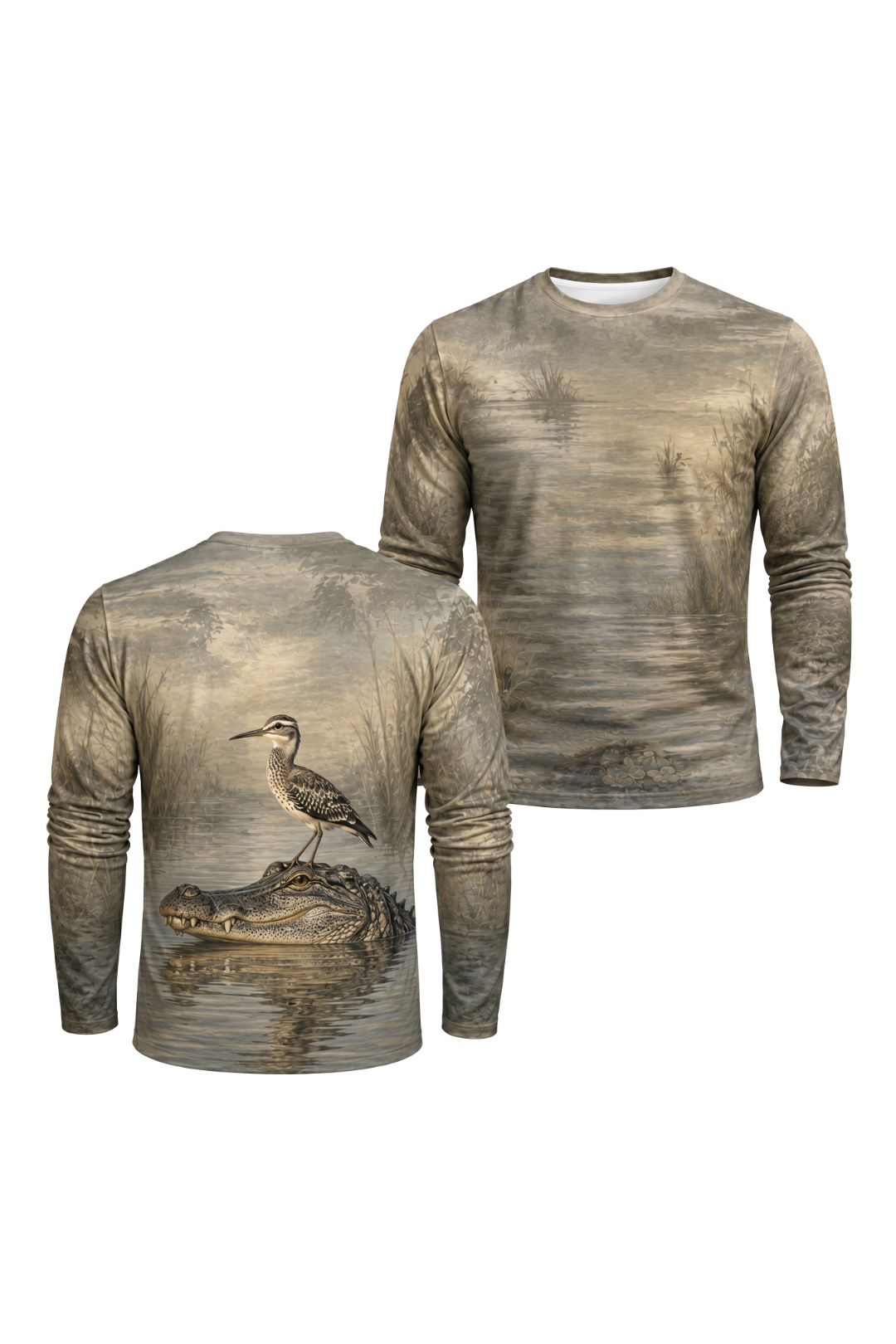 Performance Fishing Long Sleeve - Gator Stillwater - AOF123 image 1