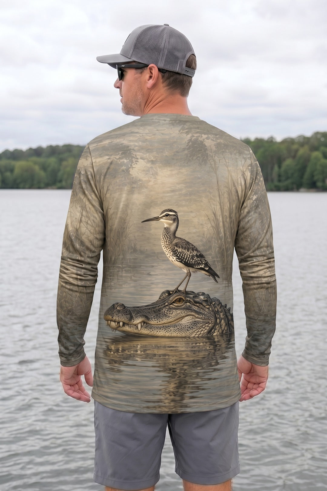 Performance Fishing Long Sleeve - Gator Stillwater - AOF123 image 2