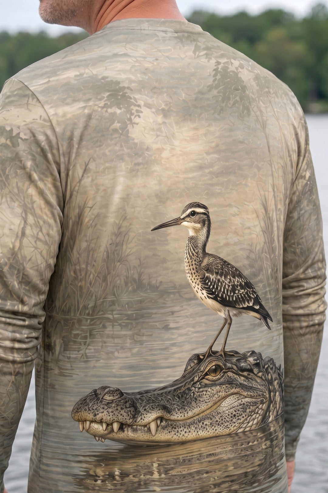 Performance Fishing Long Sleeve - Gator Stillwater - AOF123 image 4