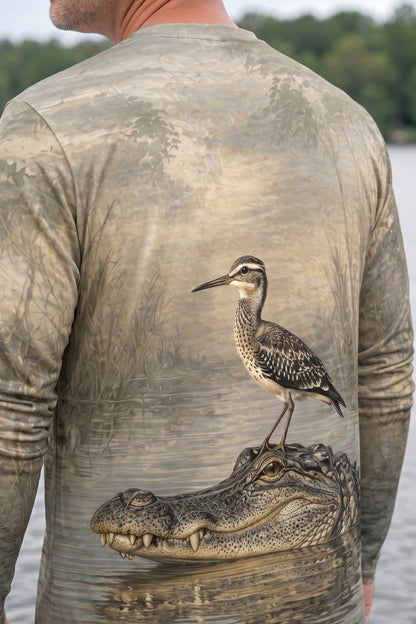 Performance Fishing Long Sleeve - Gator Stillwater - AOF123 image 4