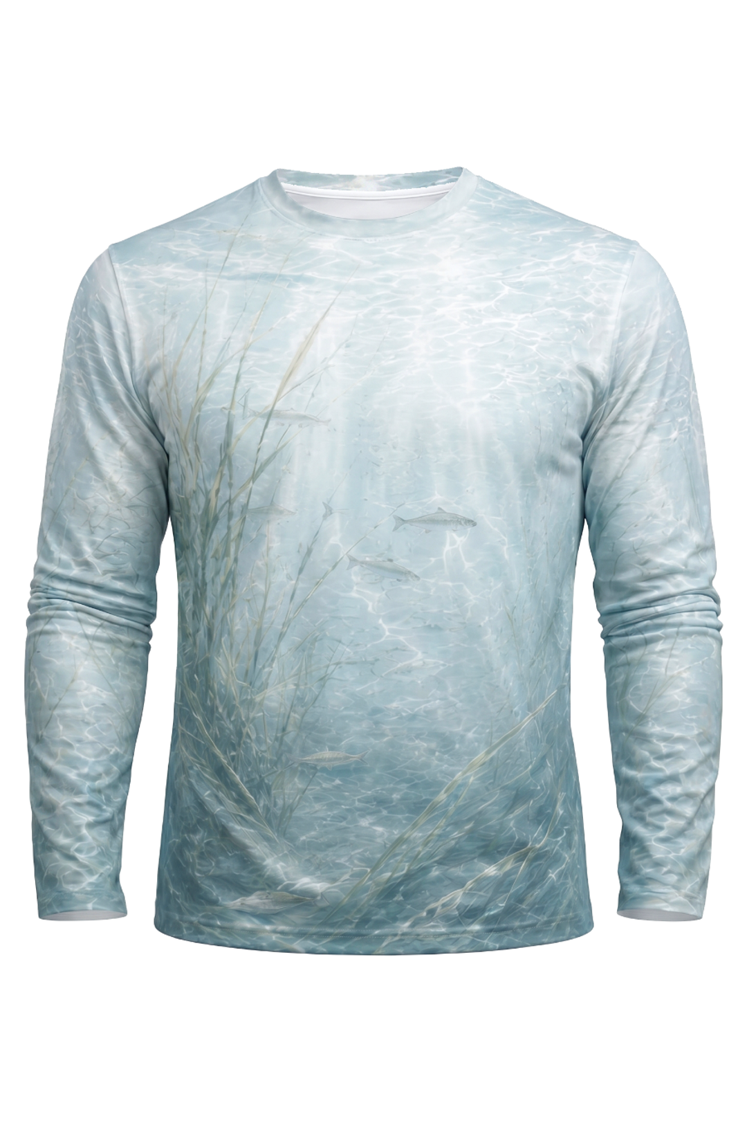 Performance Fishing Long Sleeve - Ghost Bay Muskie - AOF105 mockup opposite side
