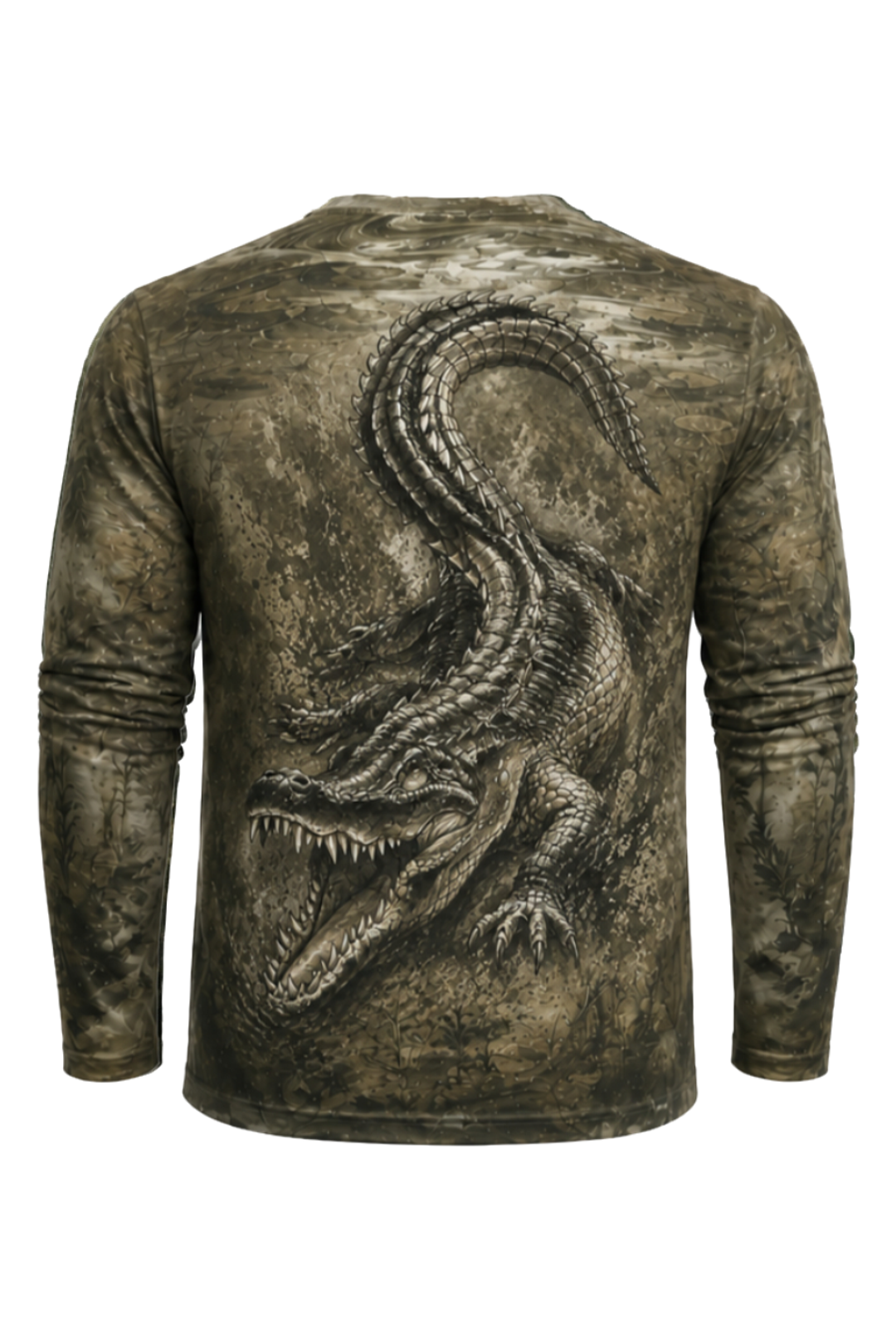 Performance Fishing Long Sleeve - Ghost Swamp Gator - AOF145 image 5