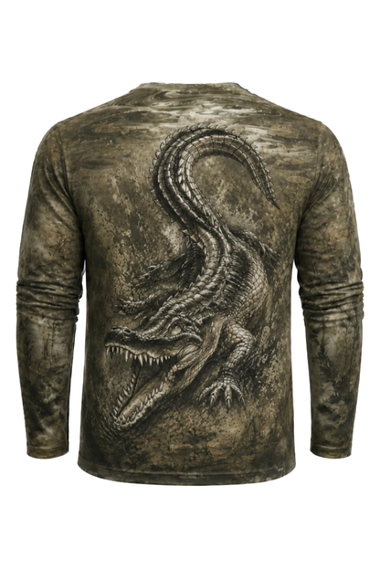 Performance Fishing Long Sleeve - Ghost Swamp Gator - AOF145 image 5
