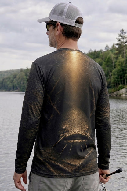 Performance Fishing Long Sleeve - Golden Abyss Catfish - RFC14 lifestyle artwork side