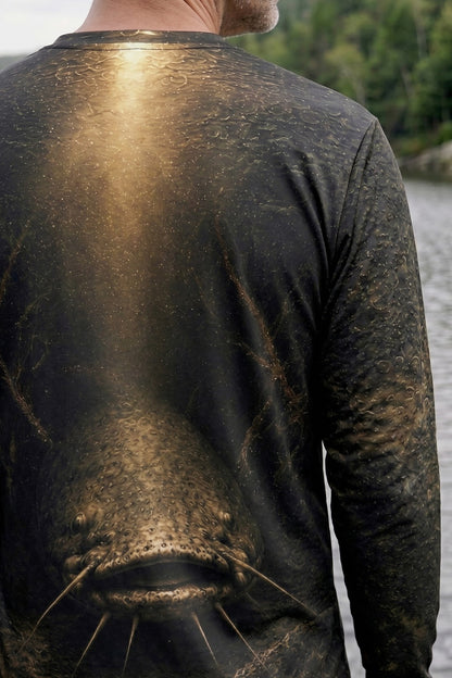 Performance Fishing Long Sleeve - Golden Abyss Catfish - RFC14 lifestyle artwork zoom