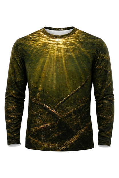 Performance Fishing Long Sleeve - Golden Laydown Bucketmouth - RB08 image 6