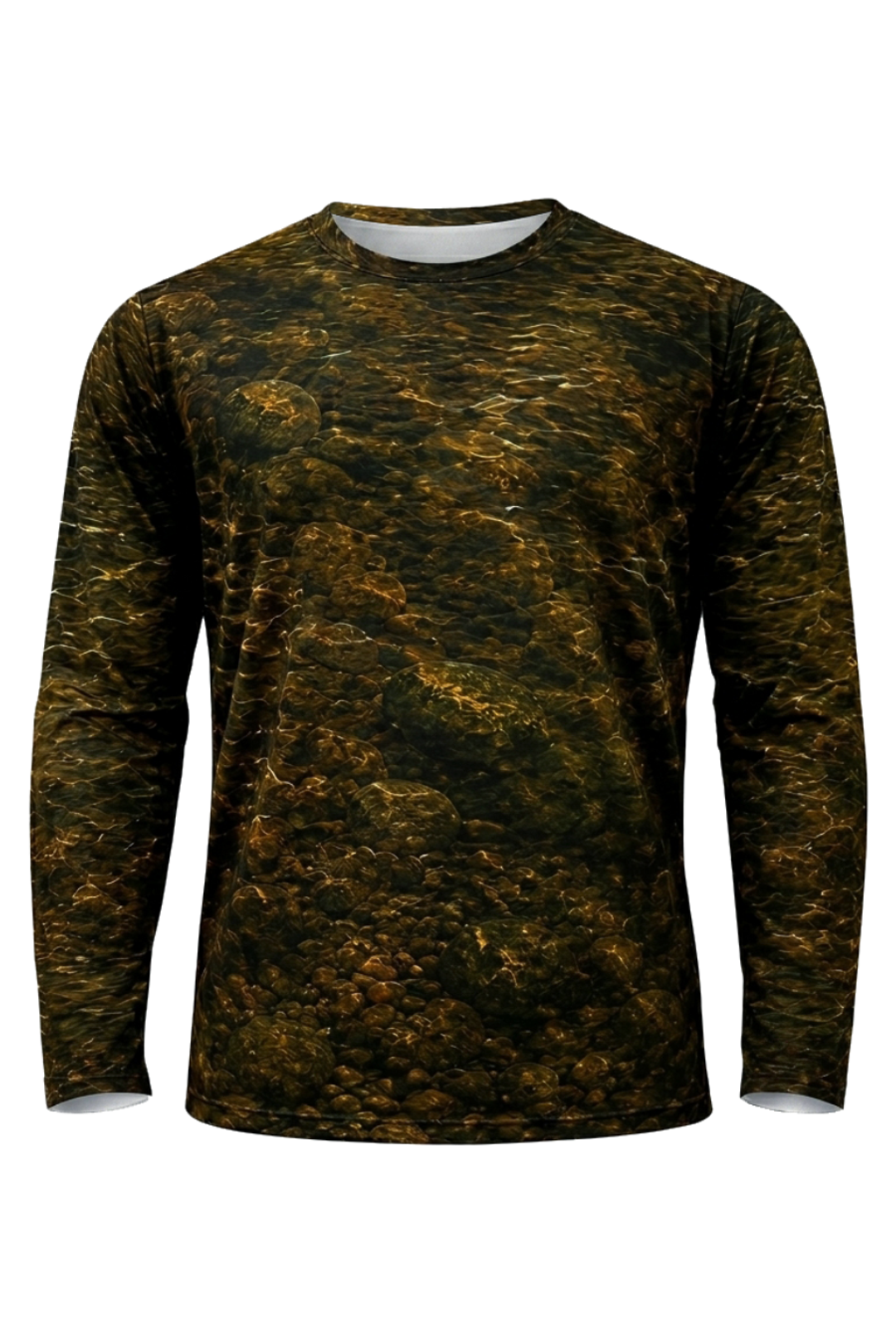 Performance Fishing Long Sleeve - Golden Rise Brown Trout - RT10 mockup opposite side