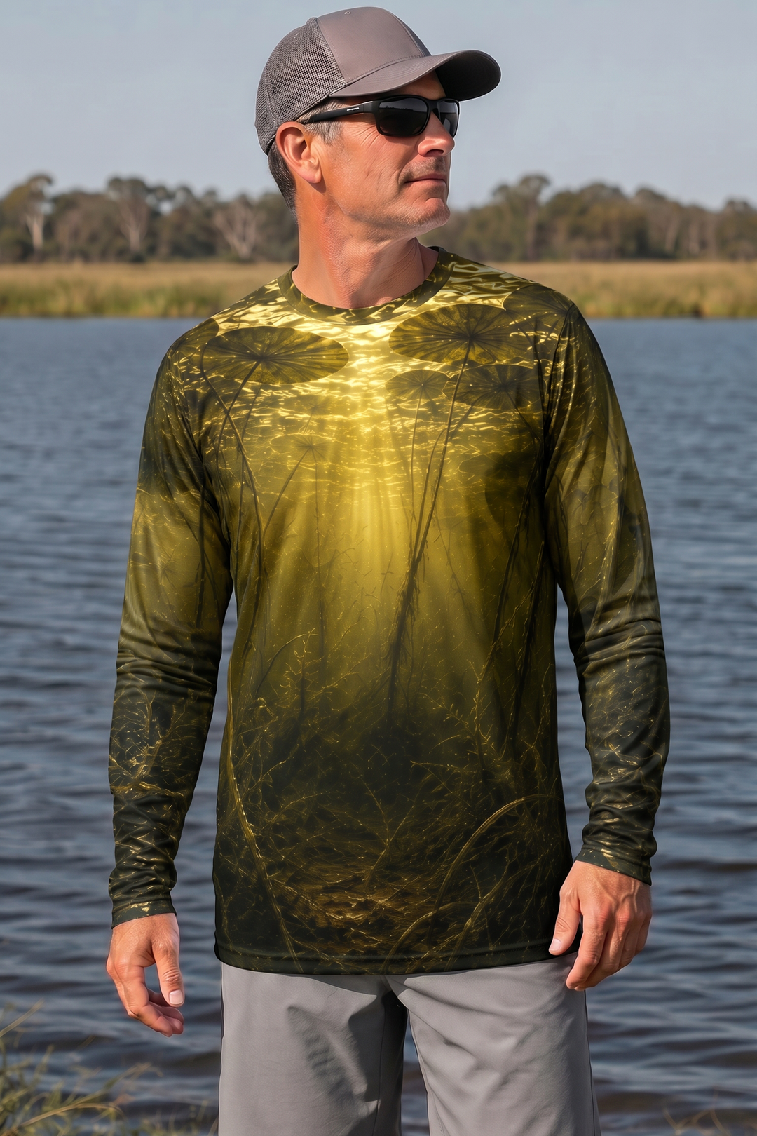 Performance Fishing Long Sleeve - Golden Shad Ambush - RB11 image 3