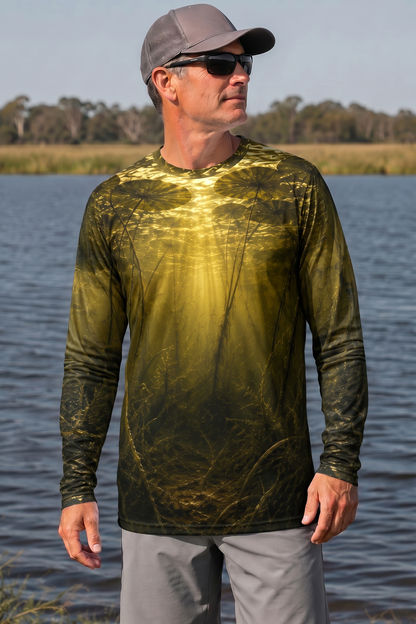 Performance Fishing Long Sleeve - Golden Shad Ambush - RB11 image 3