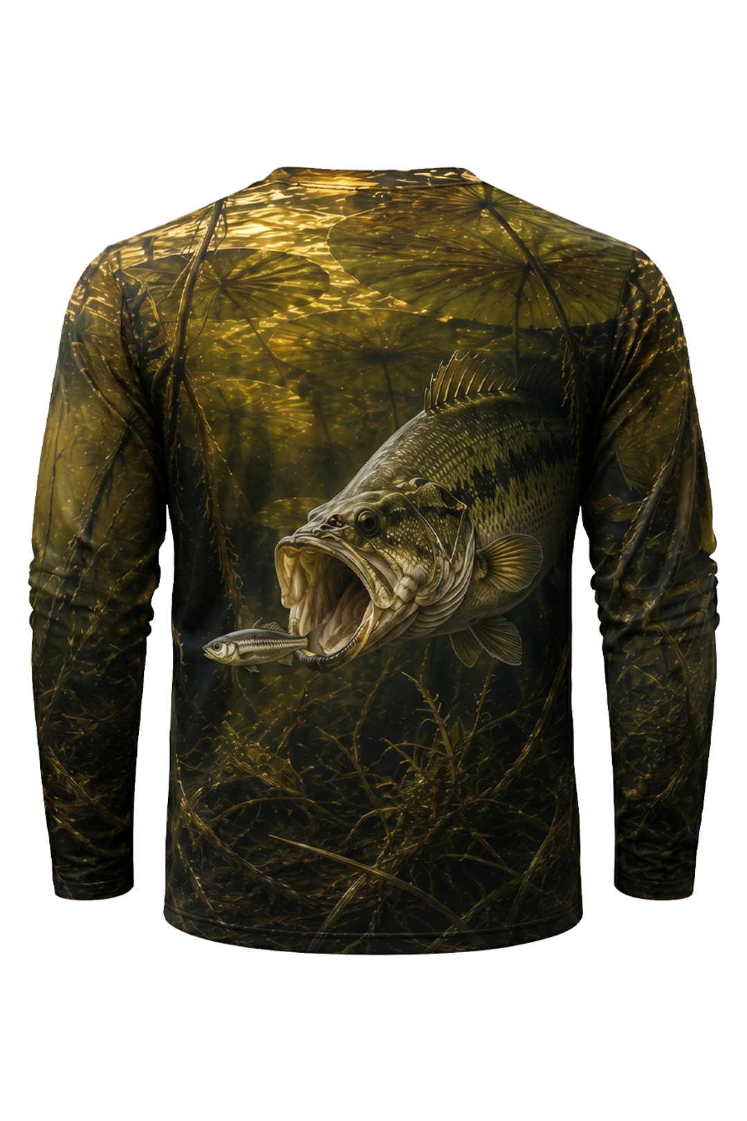 Performance Fishing Long Sleeve - Golden Shad Ambush - RB11 image 5