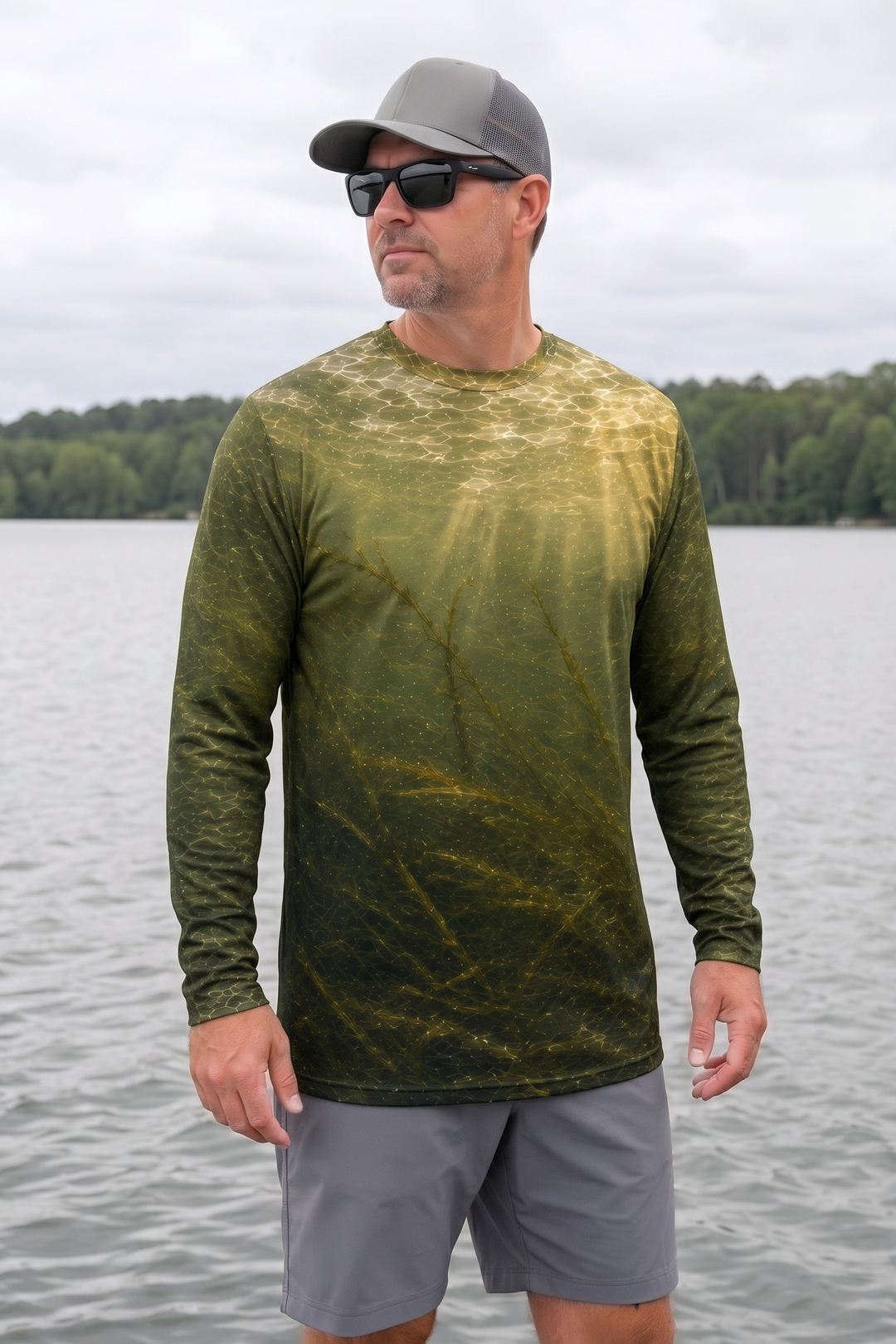 Performance Fishing Long Sleeve - Grassline Blowup - RB05 image 3