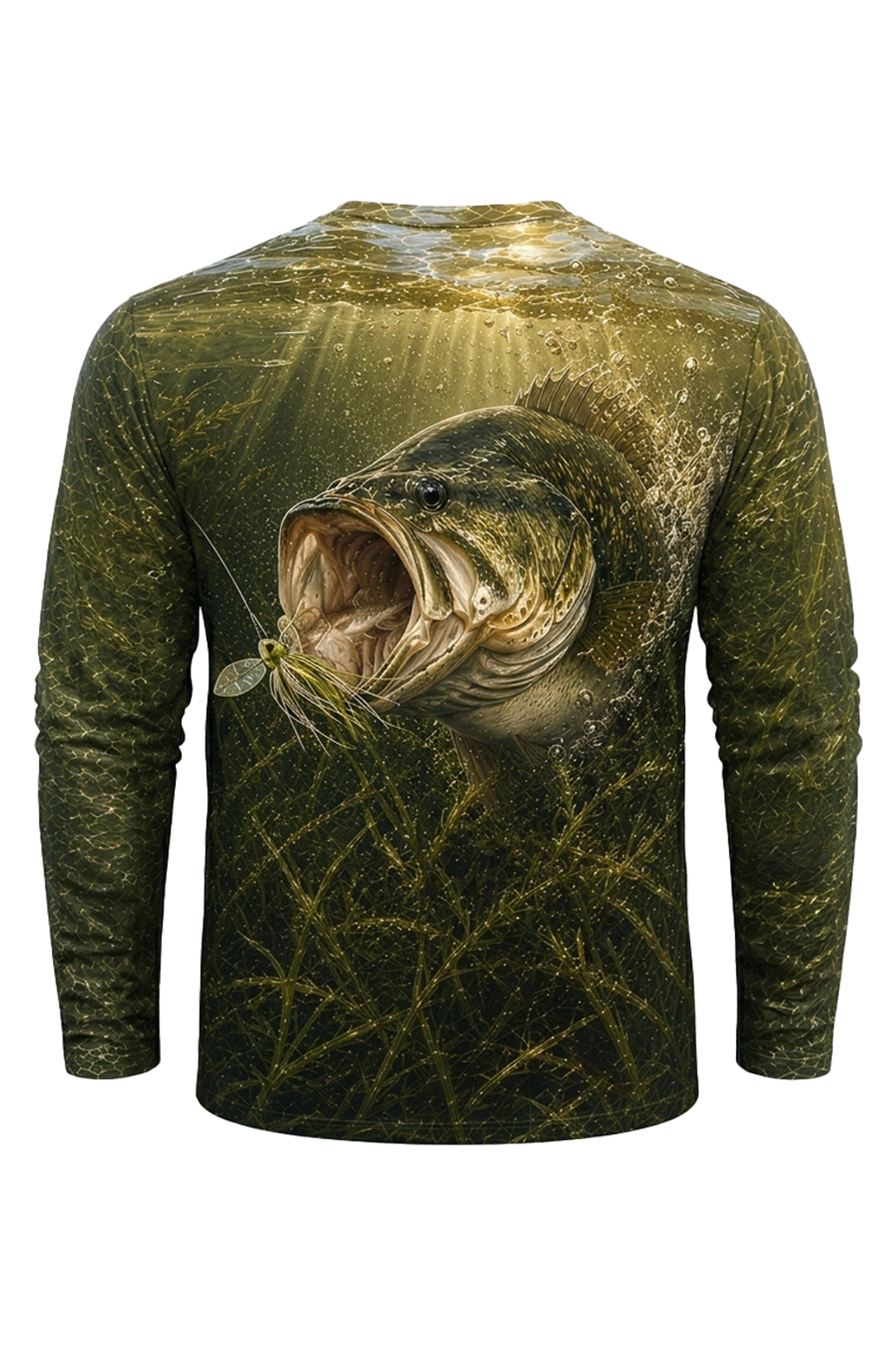 Performance Fishing Long Sleeve - Grassline Blowup - RB05 image 5