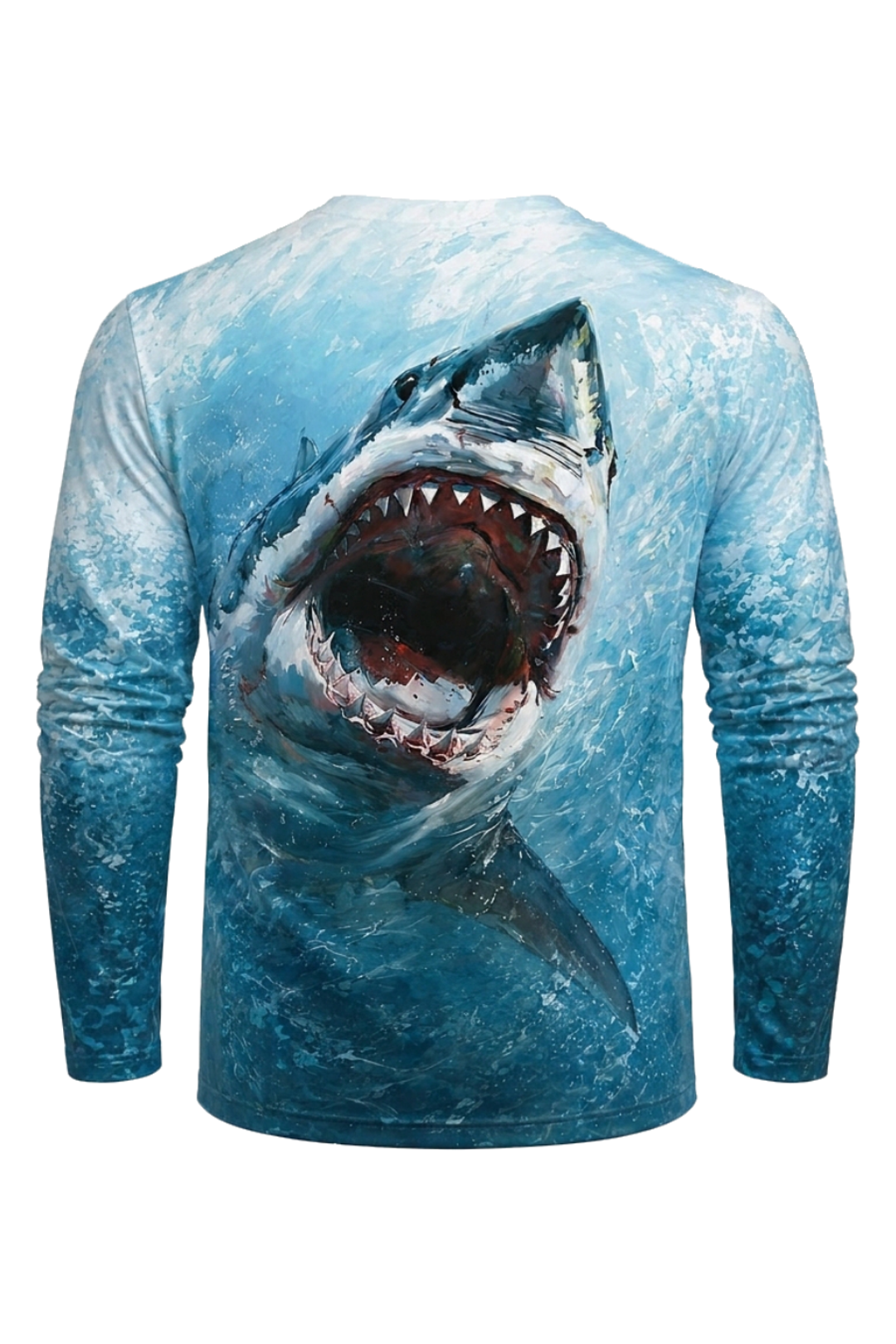 Performance Fishing Long Sleeve - Great White Surge - AOF137 image 5