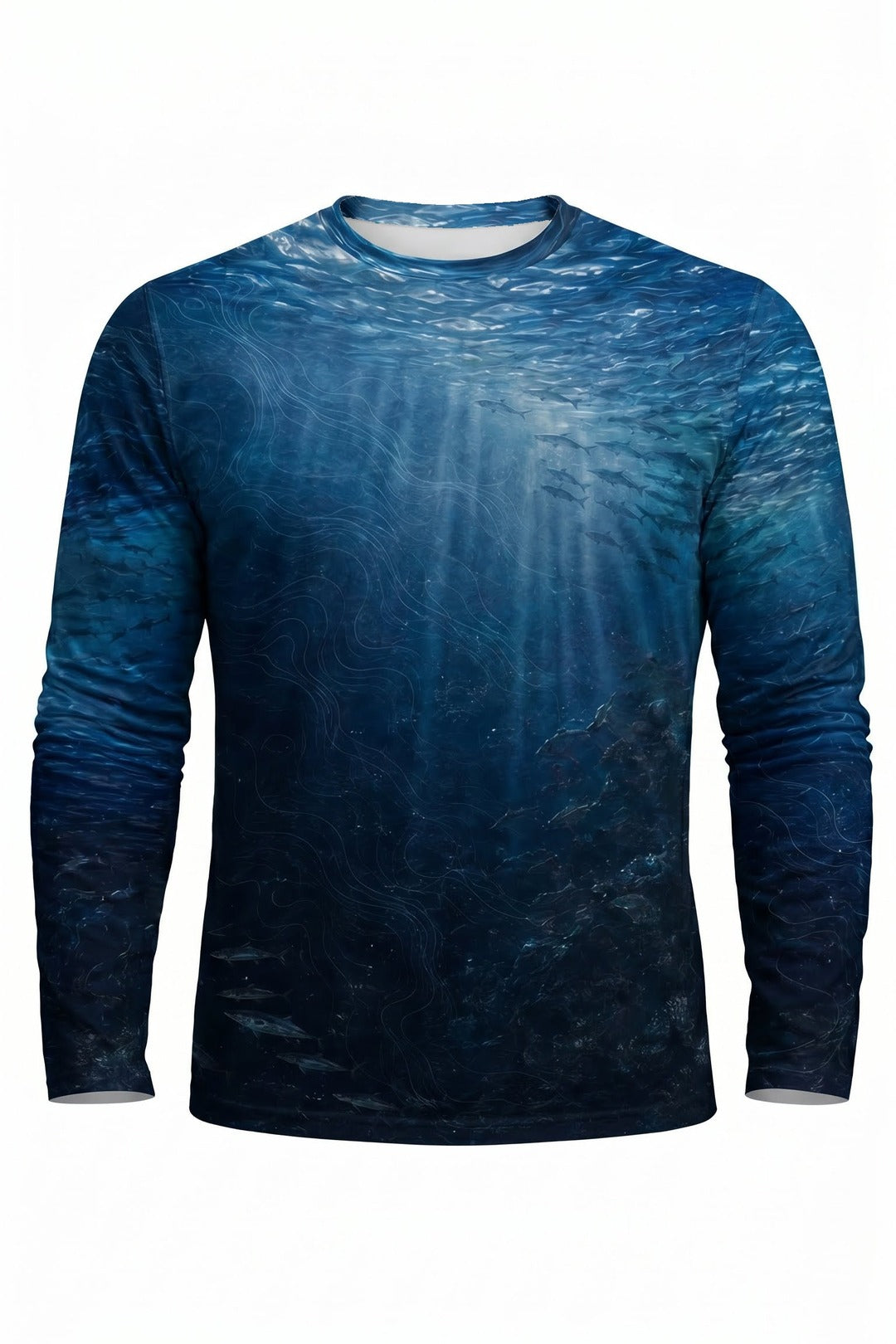 Performance Fishing Long Sleeve - Gulf Stream Nightblade - AOF42 mockup opposite side