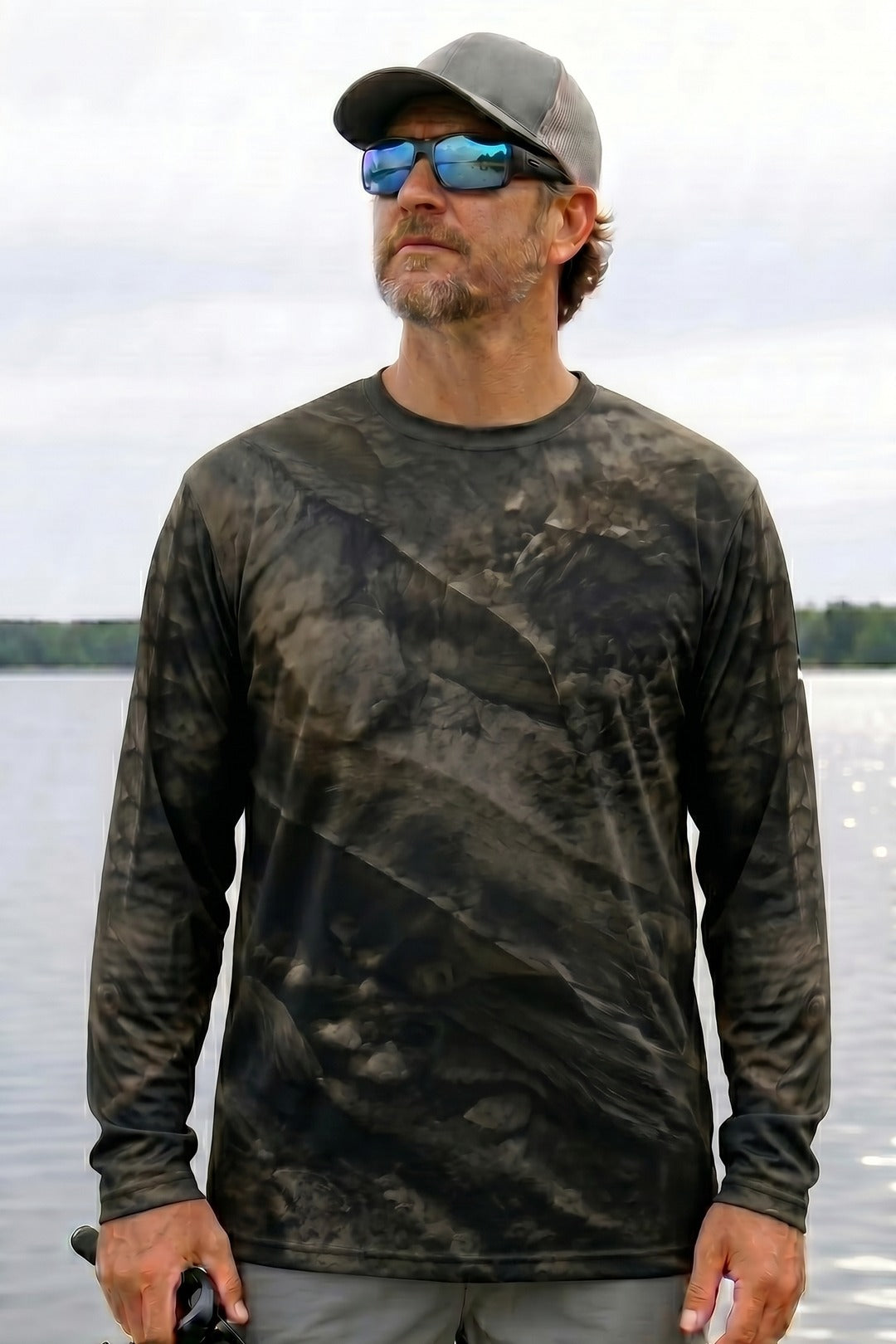 Performance Fishing Long Sleeve - Iron Armor Sturgeon - TBT134 lifestyle opposite side