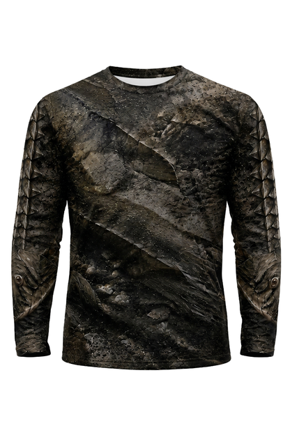 Performance Fishing Long Sleeve - Iron Armor Sturgeon - TBT134 mockup opposite side