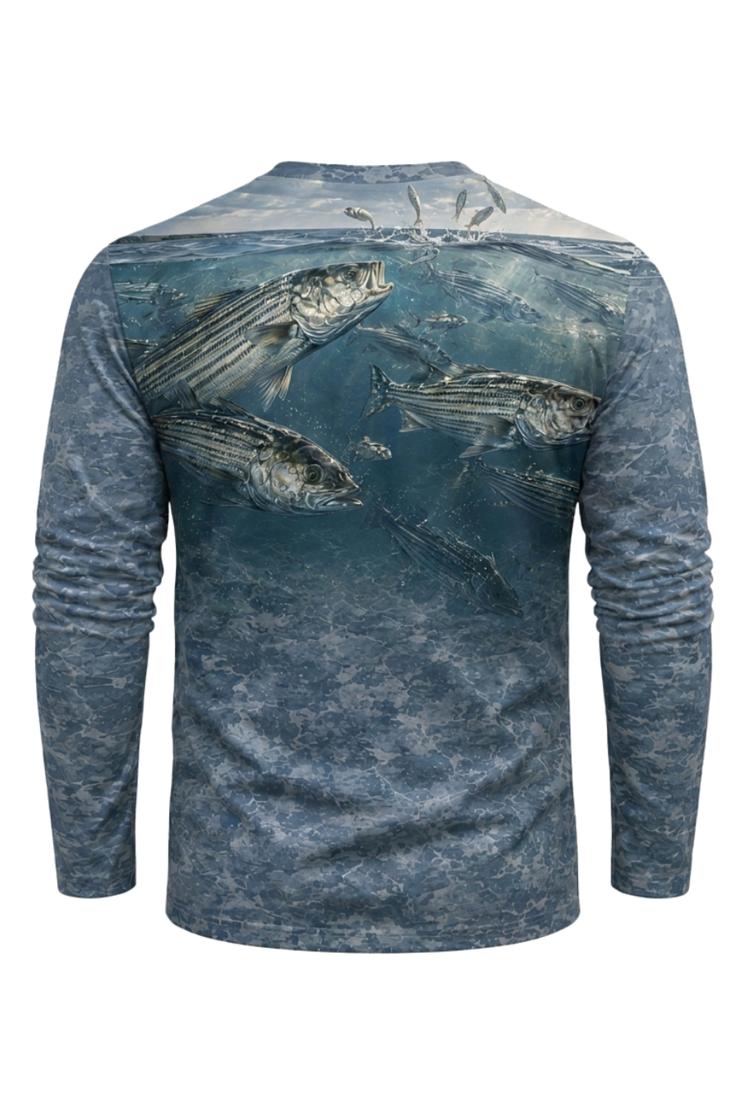 Performance Fishing Long Sleeve - Keystone Run Striper - TBT204 image 5