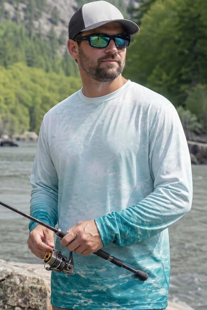 Performance Fishing Long Sleeve - Kraken Tide Gambit - AOF48 lifestyle opposite side