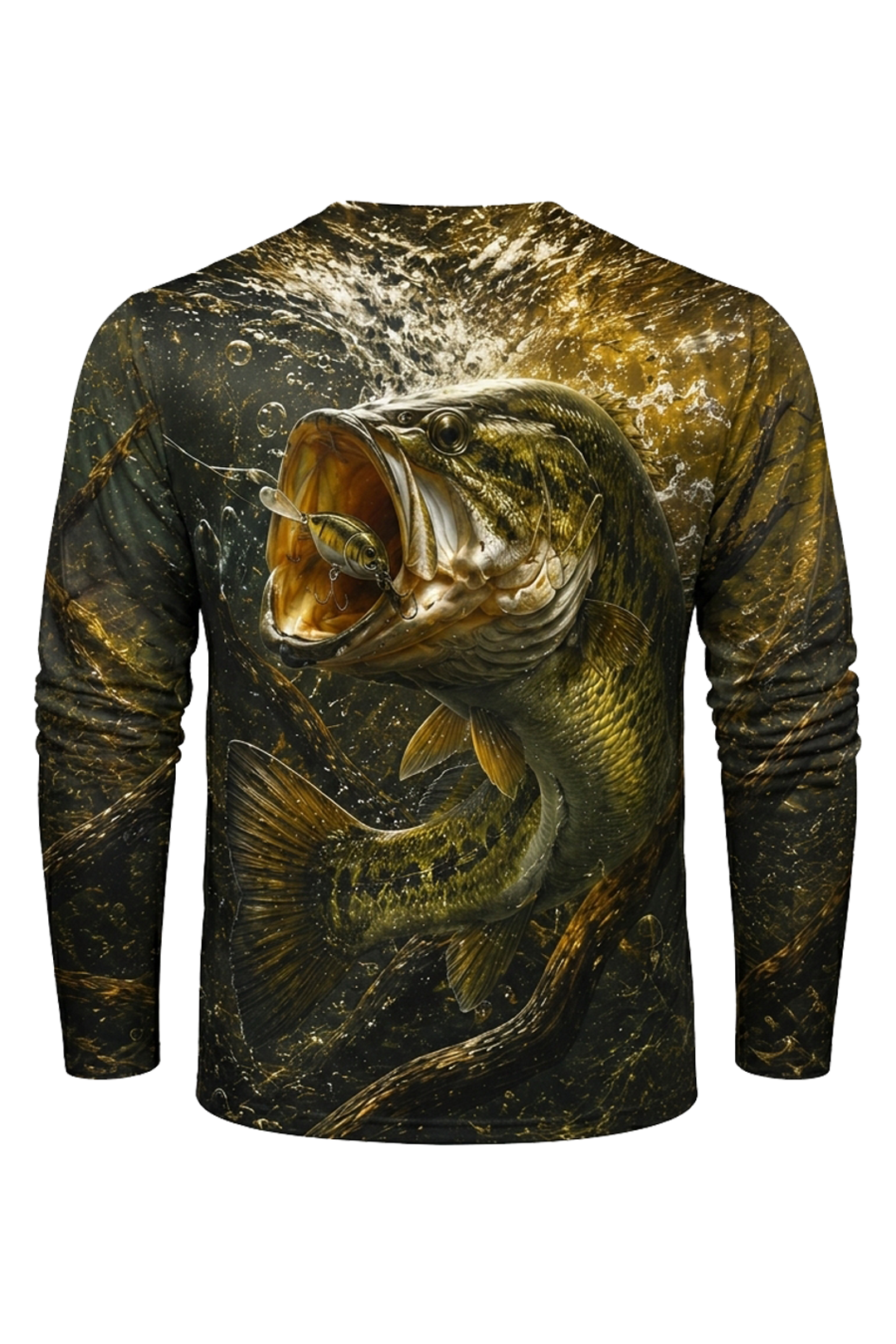 Performance Fishing Long Sleeve - Laydown Crankbait Bucketmouth - RB07 image 5