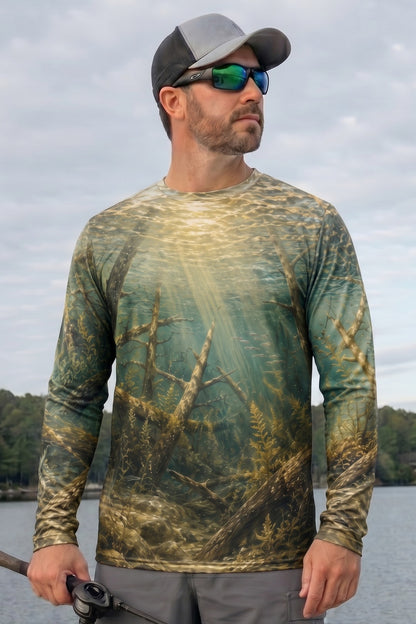 Performance Fishing Long Sleeve - Laydown Shad Strike - RB10 image 3