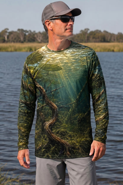 Performance Fishing Long Sleeve - Laydown Strike Bucketmouth - RB06 image 3